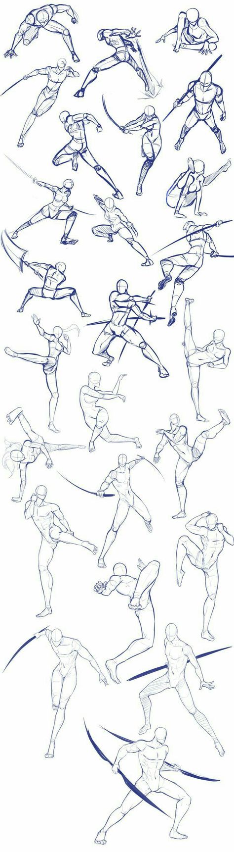 Battle poses Gambar Halloween, Art Bases, Výtvarné Reference, Drawing Body Poses, Siluete Umane, Anatomy Poses, Body Reference Drawing, Tim Drake, Gambar Figur