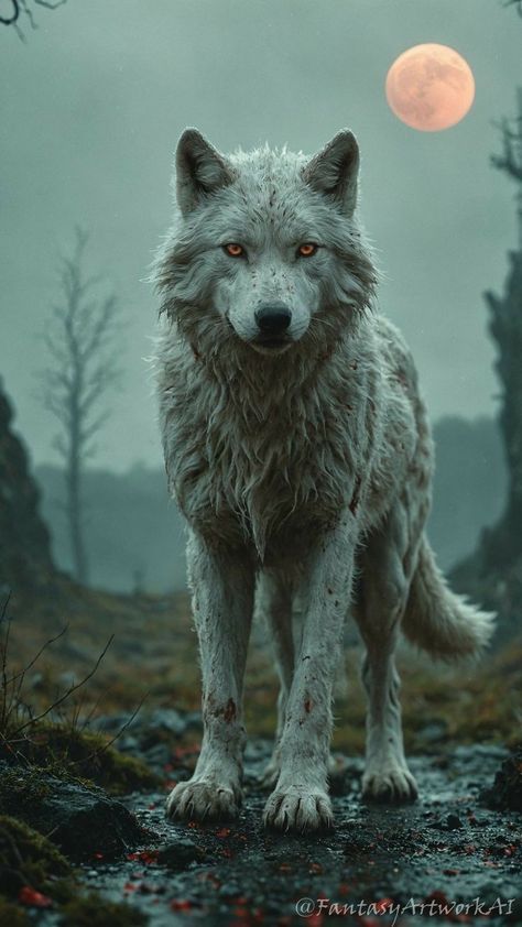 Dnd Wolves, Warrior Animals, Brazil Animals, Animal Warrior, Chemistry Tattoo, Wolf Picture, White Wolves, Wolf Images, Wolf Artwork