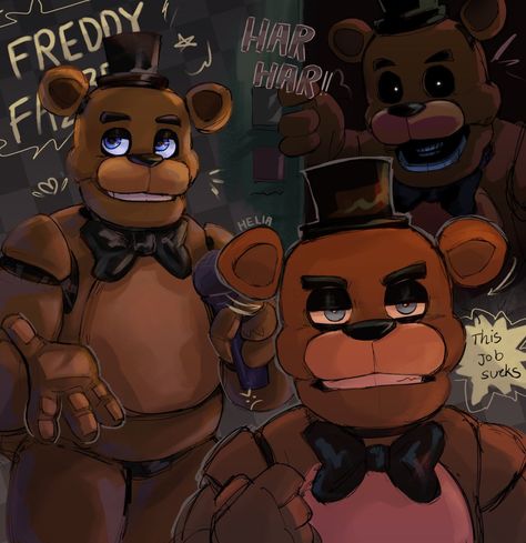 Freddy Fazbear, Teddy Bears, Bears, On Twitter, Twitter, Art