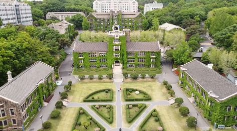 Boarding School Campus, Yonsei University Campus, Amnesia Aesthetic, Yonsei University, Korea University, Med School Motivation, School Campus, Dream College, Dream School