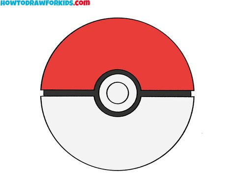 poke ball drawing lesson Poke Ball Drawing, Pokemon Ball Drawing, Themes For Iphone, Pokemon Coloring Sheets, Hair Color Images, Long Hairstyles For Women, Pokemon Ball, Poke Ball, Ball Drawing