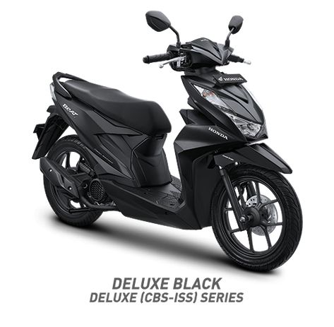 Beat Deluxe Hitam, Motor Beat Deluxe, Beat Deluxe, Honda Beat, Villa Modern, Black Beats, Kacamata Fashion, Honda Motors, Honda (motorcycle)