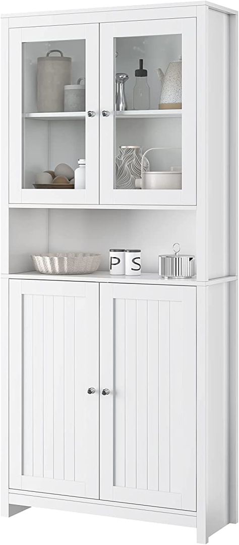 Pantry Cupboard Designs, Tall Kitchen Pantry Cabinet, Free Standing Kitchen Units, Pantry Cabinet Free Standing, Kitchen Unit Designs, Tall Pantry Cabinet, Tall Kitchen Cabinets, Tall Bathroom Storage Cabinet, Tall Bathroom Storage