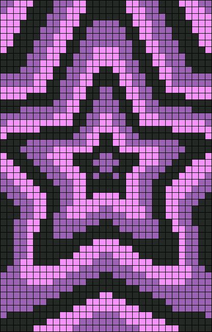 2 Colour Pixel Art, 4 Color Pixel Art, Swirl Pixel Art, Long Alpha Patterns, Spiral Pixel Art, Bead Tapestry Patterns, Pixel Art Pattern Aesthetic, Pixel Art 2 Colors, Simple Pixel Pattern