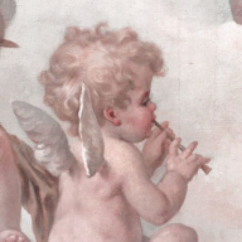 Cherub Art, Pastel Kidcore, Angelic Aesthetic, Lana Del Rey Albums, Cute Twitter Headers, Wattpad Book Covers, Detailed Paintings, Angel Aesthetic, Learn Art