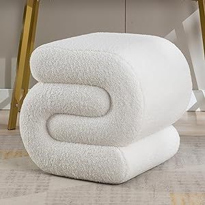 I just bought 2 of these & I AM OBSESSSSED! They are amazing. If you've ever thought about getting an ottoman, GET THESE! They're so dang CUTE! @amazon @amazonhome @AmazonFinds #infinity #S #ottoman #footstool #pouf #sshape #sherpa #teddy #fluffy #fuzzy #comfy #comfydecore #homedecor #livingroomfurniture #bedroomfurniture #vanity #vanitystool #seating #themorethemerrier #haveaseat #followme #throwtheropeonIG Sherpa Ottoman, Vanity Makeup Rooms, Foot Rest Ottoman, Velvet Ottoman, Vanity Chair, Cute Bedroom Decor, Floor Seating, Ottoman Stool, Foot Stool