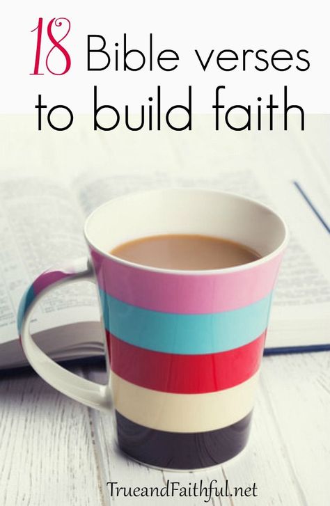 18 favorite Bible verses to build faith when you're facing a trial or difficulty. Scriptures Encouragement, Free Printable Scripture Cards, Free Printable Scripture, Free Scripture Printables, Old Testament Bible, Business Knowledge, Prayer Journals, Prayer Closet, Christian Values