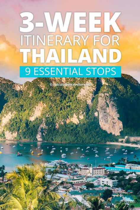 3 Weeks In Thailand, 3 Week Thailand Itinerary, Thailand 3 Weeks, Thailand Itinerary 3 Weeks, South Thailand Itinerary, Thailand Itinerary 2 Weeks, Malaysia Itinerary, Thai Land, Thailand Destinations