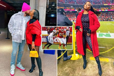 Travis Kelce Girlfriend, Travis Kelce And Kayla Nicole, Chiefs Game, Afc Championship, All About Taylor Swift, People Of Interest, Love You Baby, Championship Game, Travis Kelce