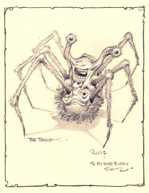 Mike Ploog, Art Sinistre, Art Bizarre, Creepy Drawings, Creepy Tattoos, Scary Monsters, Cosmic Horror, Monster Concept Art, Arte Obscura