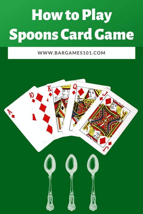 Spoons aren’t just cutlery (and to some a musical instrument) it’s also a classic card game! But how do you play Spoons and what is it all about? Spoons Card Game, Spoons Game, How To Play Spoons, Classic Card Games, Fun Card Games, Game Rules, Playing Card Games, Bar Games, Game Calls