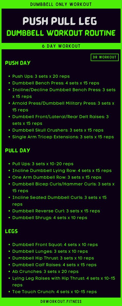 6 Day PPL Dumbbell Workout Plan Mens 3 Day Workout Plan Gym, 3 Day Gym Workout Plan Men, 6 Day Ppl Split, 4 Day Dumbbell Split, Dumbell Workout Program, Ppl Workout Routine At Home, Workout Split Dumbell, Push Pull Dumbbell Workout, Ppl Dumbbell Workout