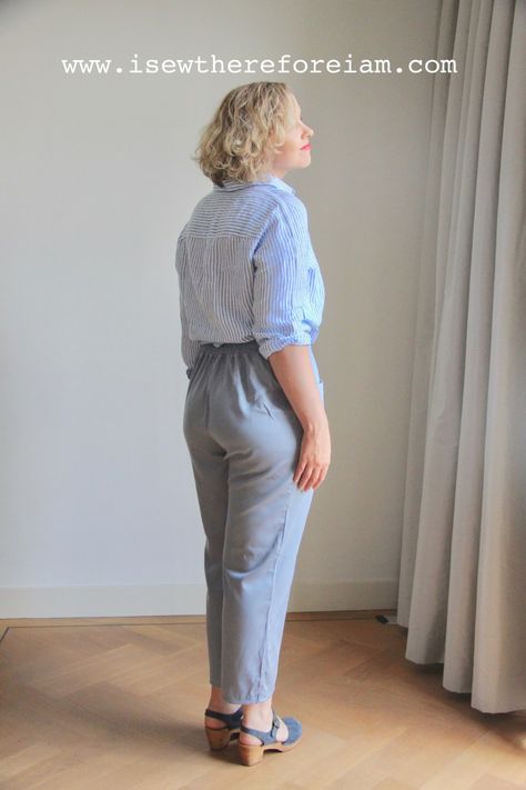 Closet Case Pietra Pants in Tencel Twill - I sew, therefore I am Pietra Pants Closet Case, Pietra Pants, Garment Sewing, Patterned Jeans, Elevated Basics, Sewing Skills, Tapered Pants, Pair Of Pants, Top Stitching