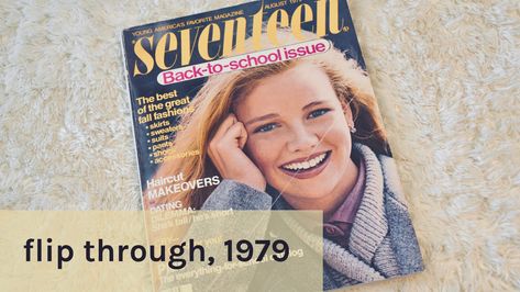 70s Seventeen Magazine, 70s Fall Fashion, 70s Fashion Magazine, Seventeen Magazine Covers, Vintage Seventeen Magazine, Seventeen Magazine Fashion, School Edition, Fall Fashion Skirts, Fall Fashions