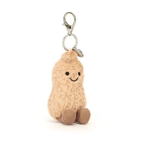 Jellycat 1 - PLUSH - F - $10 - $50 Amuseables Peanut Bag Charm 7 Blue Q Socks, Blue Q, Care Care, Cat Keychain, School Accessories, Big Gifts, Christmas Books, Baby Boutique, Claw Clip