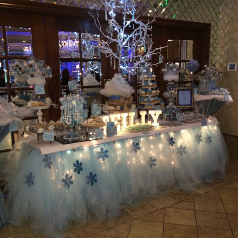 Winter Quinceanera Theme, Frozen Sweet 16 Theme, Elsa Quinceanera Theme, Winter Wonderland Quinceanera Theme Dress, Quiencera Themes Blue, Frozen Quinceanera Theme, Winter Wonderland Sweet 16 Decorations, Winter Quinceanera Ideas, Light Blue Quinceanera Theme