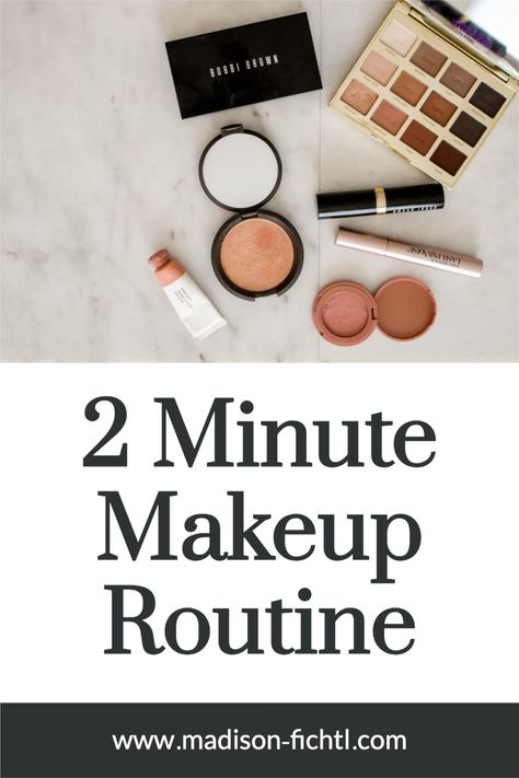 Quick and easy 2 minute makeup routine. Makeup Video, Everyday Makeup, Easy Makeup, Makeup tutorial. 5 Minute Makeup Routine, Easy Everyday Makeup, Quick Makeup Routine, Sugar Lip Balm, My Everyday Makeup, Natural Eye Makeup Tutorial, Simple Everyday Makeup, 5 Minute Makeup, Makeup Video