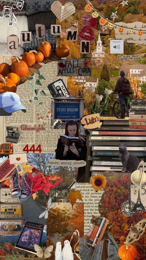 Manifesting Rory Gilmore fall 🍁📚 Rory Gilmore Fall, Rory Gilmore, Collage, Stars