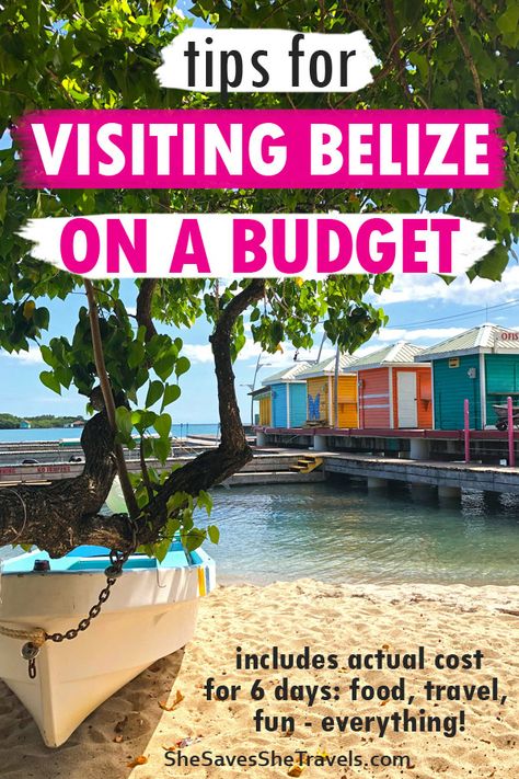 How to Visit Belize on a Budget: Money-Saving Tips and Tricks Things To Do In Belize, Trip To Belize, Belize Travel Guide, Travel Belize, Belize Vacation, Placencia Belize, Belize Beach, Budget Money, Belize Vacations