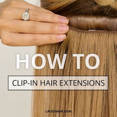 Laced Hair Extensions, Hair Extensions Tutorial, Diy Hair Extensions, Clipin Hair Extensions, Balayage Hairstyles, Hair Extensions For Short Hair, Hair Extension Clips, Best Hair Oil, Real Human Hair Extensions