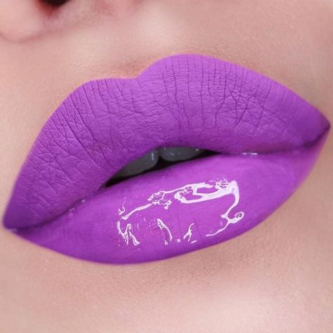 Bold Lipstick Looks, Bold Lipstick Makeup, Pink Lipstick Shades, Crazy Lipstick, Shimmer Lipstick, Vibrant Makeup, Lip Art Makeup, Lipstick Designs, Beautiful Lipstick