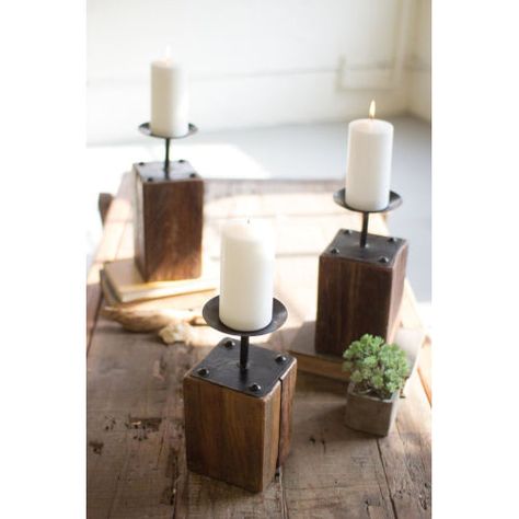 Recycled Wood Projects, Recycle Candles, Reclaimed Wood Projects, Rustic Candle Holders, Wooden Candle Sticks, Wood Candle, Rustic Candles, Scrap Wood Projects, Wooden Candle Holders