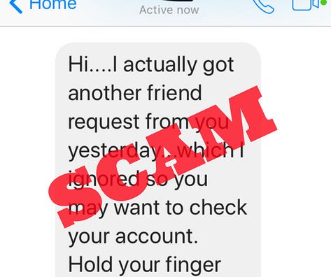 New Facebook Scam: Your Account (Probably) Wasn't Hacked Scam Call Answers, Scam Quotes, Hacked Facebook Account, You Are A Scammer Tiktok, Scammer Payback, Facebook Scams, Hack Facebook, Internet Scams, Chain Messages