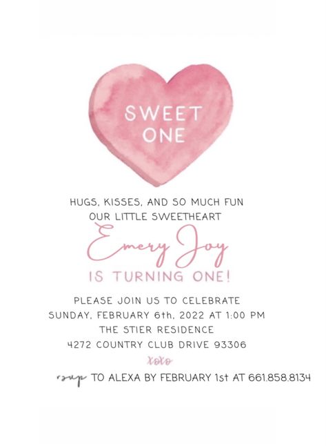 1st Birthday February Party Ideas, First Birthday Girl February Themes, Valentine 1st Birthday Girl, Valentine’s Day Birthday, February 1st Birthday Ideas Girl, February First Birthday Girl, Valentines Birthday Party Ideas, February Birthday Party Ideas, Pj Ideas