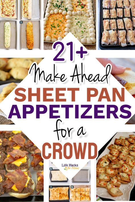 Sheet pan appetizers for a crowd - easy snacks for a party cheap simple appetizer recipes easy finger foods make ahead easy appetizers for a party shareable snacks Heavy hors d’oeuvres Elegant appetizers for party small bites appetizer bites finger foods easy Easy Party Menu For A Crowd, Cold Crescent Roll Appetizers, Crowd Pleasing Party Food, Simple Appetizers For A Crowd, Makeahead Party Food, Appetizers With Hawaiian Rolls, Finger Foods For A Crowd On A Budget, Party Snacks On A Budget, Protein Party Appetizers