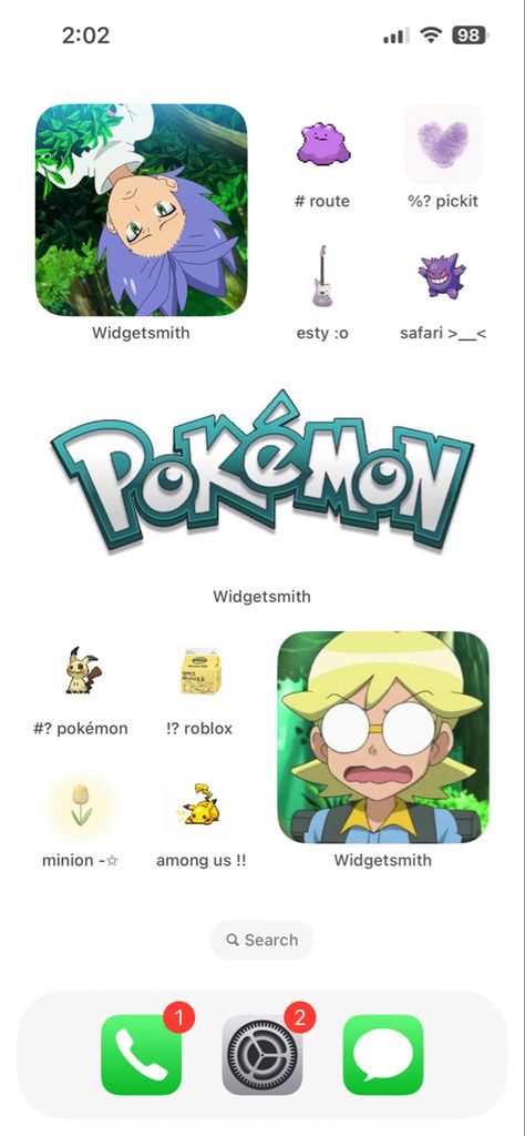 Pokémon Ios 16, Pokemon Iphone Layout, Pokemon Iphone Theme, Wallpaper Layouts, Ios Setup, Pokemon App, Game Wall, Pokemon Theme, Phone Inspo