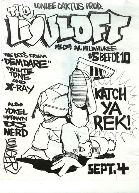 Hip Hop Posters 90s, Hip Hop Flyer Design, Hip Hop Poster Design, Graffiti Poster Design, 90s Underground Hip Hop, 90s Hip Hop Art, Chicago Underground, Hip Hop Art Graffiti, Hip Hop Graphic Design