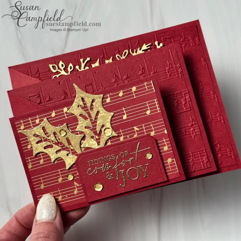 Fancy Fold Christmas Cards Tutorials, Christmas Fun Fold Card Ideas, All White Christmas Cards, Better Press Cards, Fun Folds Stampin Up Cards Tutorials, Stampinup Cards Newest 2024, Fancy Fold Cards Templates, Fun Fold Christmas Cards, Card Folds Techniques Tutorials