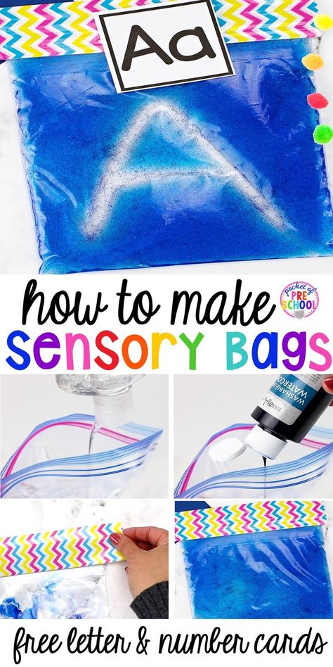 Number 4 Activities For Preschool, Sensory Activity For Toddlers, Shark Activities, Sensory Activities For Preschoolers, Guiding Principles, Maluchy Montessori, Sensory Bag, Sensory Bags, Activity For Toddlers