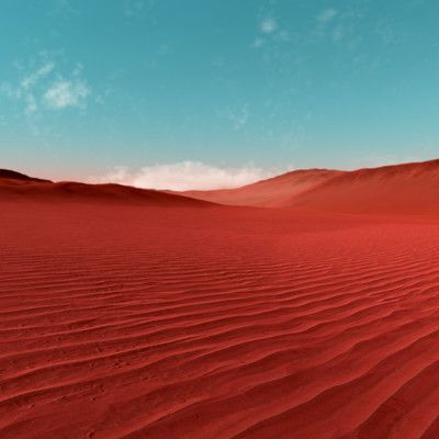 Red Calm Aesthetic, Red Desert Fantasy Art, Red Sand Desert, Red Desert Aesthetic, Landscape Dessert, Aries Ascendant, Alien Desert, Sand Texture, Red Desert