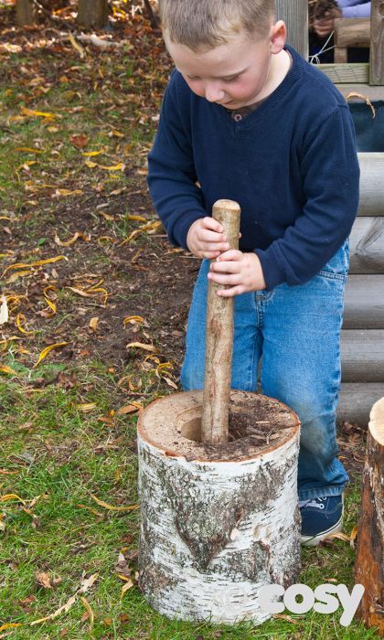 Outdoor Sensory Play, Outdoor Learning Activities, Pestle And Mortar, Outdoor Play Spaces, Play Garden, Nature School, Outdoor Play Area, Outdoor Education, Accessory Ideas