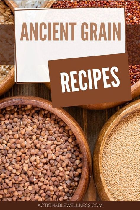 Ancient Grains Bread Recipe, Grains In Small Places, Ancient Grains Bowl, Ancient Grain Bread Recipe, Organic Bread Recipe, Breakfast Grains, Whole Grain Recipes, Ancient Grains Salad, Ancient Grains Bread