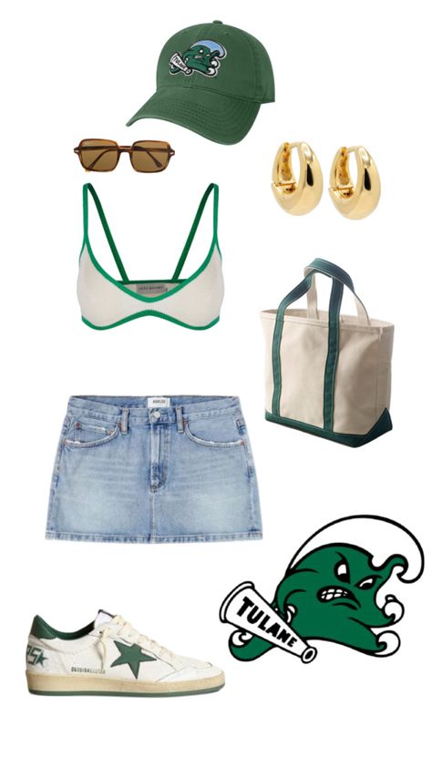 College Game Day, Day Outfits, Game Day, Outfit Inspo, Green, Clothes