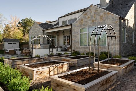 Inside Shea's Kitchen Garden - Studio McGee Mcgee Garden, The Mcgee Home, Garden From Scratch, Garden Bed Layout, Shea Mcgee, Mcgee Home, Gardening Trends, Decorating Advice, Small Space Diy