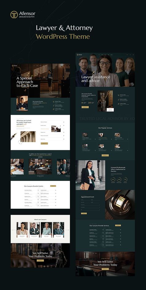 Law Firm Brochure Design, Lawyer Website Design Templates, Legal Website Design, Luxury Website Design Inspiration, Law Website Design, Investment Brochure, Law Web, Lawyer Website Design, Webpage Design Layout