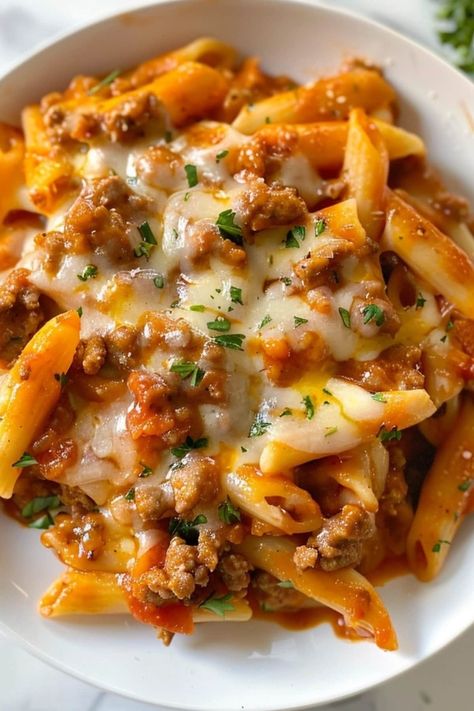 Pasta And Meat Casserole, Pasta With Meat And Vegetables, Italian Sausage Meals Dinners, Sausage Rose Pasta, Tomato Sauce With Sausage, Italian Sausage Meat Recipes, Non Pasta Dinners Meals, Yummy Pasta Recipes For Dinner, Sausage Recipes For Dinner Pasta