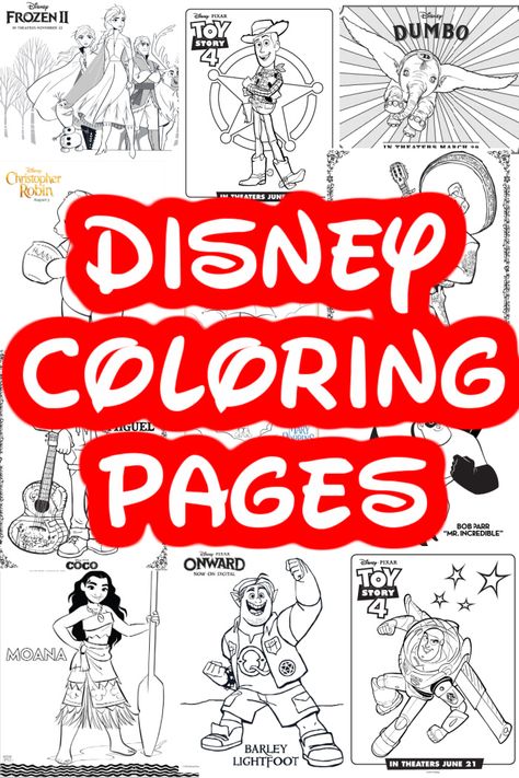 Disney Colouring In Free Printable, Free Disney Colouring Pages, Disney Movie Coloring Pages, Disney Prince Coloring Pages, Disney Character Picture, Disney Printables Free Activities, Disney Coloring Pages Free, Disney Activity Sheets Free Printables, Disney School Activities