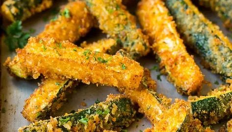 Oven Roasted Zucchini Wedges | Ciao Italia Zucchini Wedges, Fries Air Fryer, Oven Roasted Zucchini, Baked Zucchini Fries, Italian Dinners, Crispy Zucchini, Roasted Zucchini, Roast Zucchini, Baked Zucchini