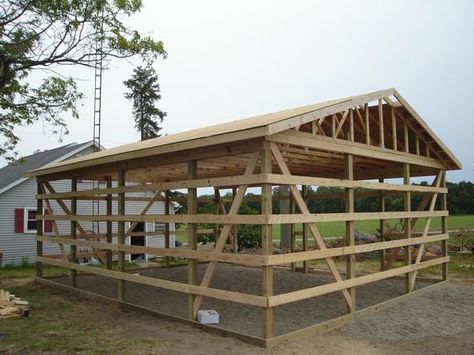 24X30 Pole Barn Design: 24x30 Garage Plans, Pole Barn Trusses, Pole Garage, 30x40 Pole Barn, Pole Barn Cost, Small Pole Barn, Pole Barn Shop, Diy Pole Barn, Pole Barn Builders