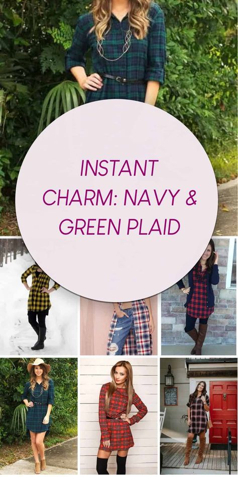 Add some casual charm to your wardrobe with these easy plaid tunic looks that work year-round!