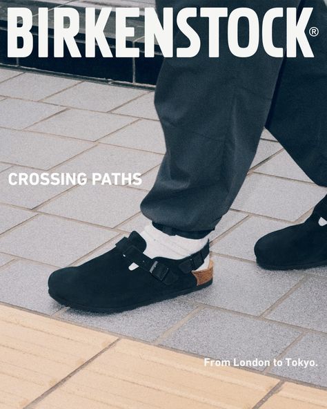 Birkenstock - From London to Tokio. Birkenstock Tokio are the suede clogs you've been waiting for. The streets are calling, and Birkenstock has the answer. Introducing the Best Street Collection, featuring iconic styles reimagined for the urban explorer. This collection seamlessly blends comfort and sophistication, whether you're cruising the city sidewalks or conquering the concrete jungle. From the timeless Arizona to the effortlessly chic Boston, each pair is crafted with premium material... Tokio Birkenstock, Birkenstock Tokio, Birkenstock Clogs, For The Streets, Urban Explorer, Suede Clogs, Concrete Jungle, The Urban, The Streets