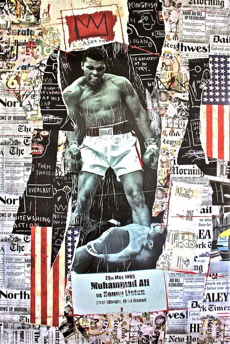 Concert Crowd, Whats Wallpaper, Boxing Images, Basquiat Art, Pop Art Collage, Apt Decor, Mohamed Ali, ポップアート ポスター, Muhammed Ali