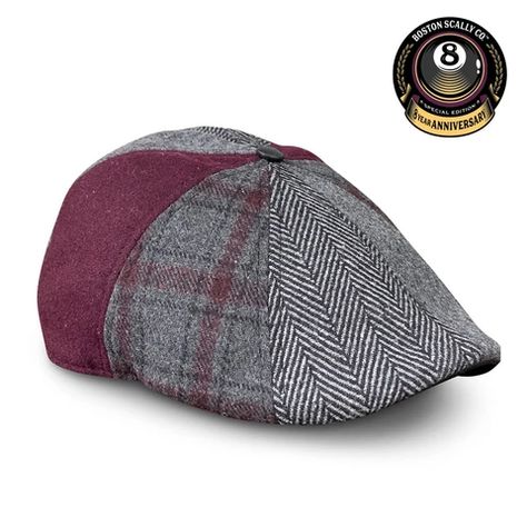 Scally Caps - The Original Scally Caps | Boston Scally Co. Scally Cap, 8 Year Anniversary, Best Caps, Flat Cap, Year Anniversary, Black N Yellow, Herringbone, The Original, Boston