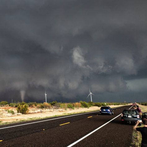 EarthSky | Storm-chasing: A picturesque Texas tornado Texas Tornado, Supercell Thunderstorm, Water Spouts, Wall Cloud, Storm Chaser, Storm Chasing, Youth Camp, Water Spout, Severe Storms