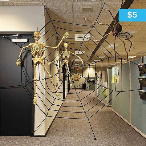 Q: What kind of street do #ghosts prefer to live on? A: Dead end.  Tag someone who loves #cornyjokes and always decks out their home or office for #Halloween!  #Halloweendecor #Halloween2018 #scary #hauntedhouse #ghoststory #boo #spooky #creepy #fun #Halloweenfun Haunted House Party Decorations, Spider Web Halloween Decorations, Halloween Haunted House Decorations, House Party Decorations, Table Halloween, Halloween Spider Decorations, Spiders Scary, Spider Decorations, Creepy Spider