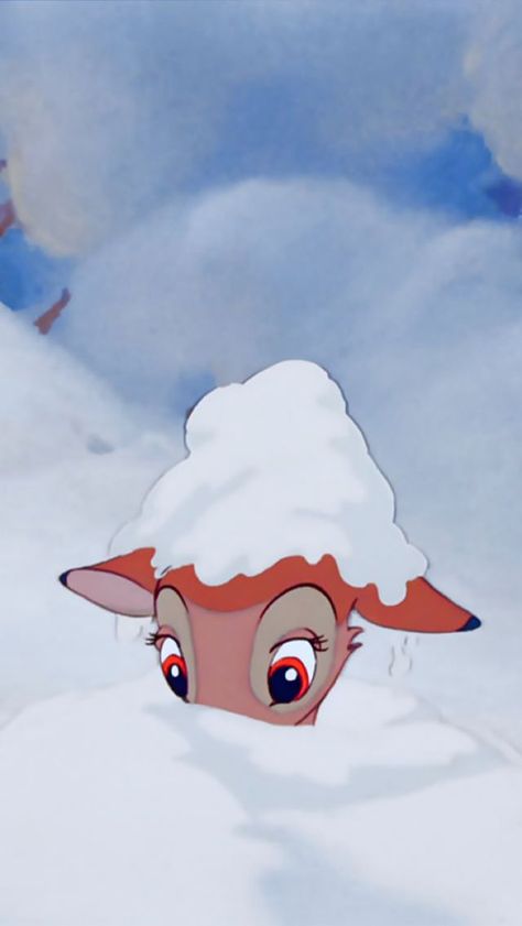 Bambi Lockscreen, Neverland Disney, Grafika Vintage, Foto Disney, Vintage Cartoons, Wallpaper Disney, Disney Background, Cute Christmas Wallpaper, Disney Phone Wallpaper